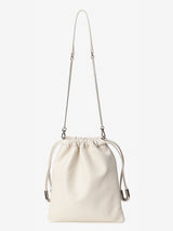 LUZIN MINI シープスキンショルダーバッグ / Bright Ivory