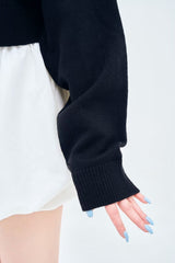 off shoulder knit