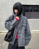 [ORIGINAL] Utility Pocket Cotton Field Jacket
