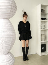 Halter V knit