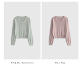 Knits Classic V-Neck Knit / 10 colors