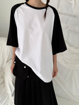  cutting raglan T