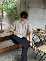 LMN Martin Air Cool Oversized Linen Shirt (3 colors)