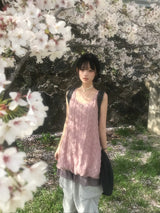 tulip chiffon dress
