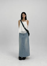 [MADE] Sabrine Denim Long Skirt