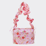 teeny flower frill bag pink