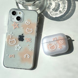 Pink - Shy Somecat AirPods Case_matt