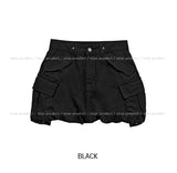 ピールリベットポケットバルーンスカートパンツ