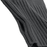 XTK156 Mono Knit Hooded Zip-Up (CHARCOAL)