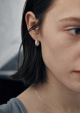 [925 silver] Deux.silver.150 / プーピアス (シルバー)