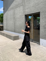 [MADE] Cunpose Unbalanced Off-Shoulder T-shirt