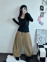 OFF SHOULDER TWISTED SLIN LONG KNIT 🩶🤍🖤3COLOR