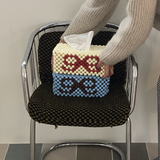 【MADE】 キャンディリボンティッシュケース (ivory)