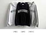 Shio Arch Lettering Point Hoodie Zip-Up