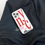 NYC フォーンケースレッド (card)