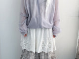 Light touch cropped hooded jacket