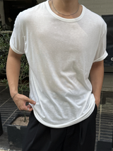 Liv レイヤードUネック半袖Tシャツ