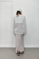 SOFT SHEER KNIT - LIGHT GREY