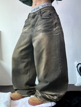 MUD CAT ウォッシングバルーンデニムパンツ 🤎🧸