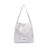 GLOSSY SHOULDER BAG