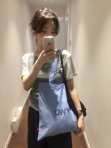 YWD ストライプエコバッグ (3color)