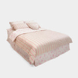 Starry Pink Stripe Duvet Cover - SS size