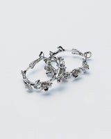 Garden Small Hoop Earrings Silver