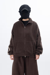 Selma Ethnic Fleece Set-up Track Top