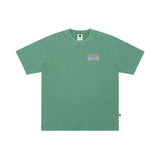 RECIPE SNOW WASHED T-SHIRT【GREEN】
