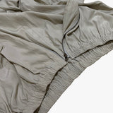 street shape shortsleeve zipup_beige