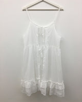 バックレスラッフルワンピース (3color)