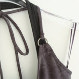 デイブビンテージバックオープンホルタートップ 231633136