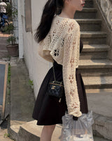 Milo Punching Knit Cardigan