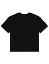 UNISEX オーバーフィットサーフブーブエンボスロゴショートスリーブT　ブラック (FCE2TS405M)