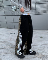 ラインプリンティングパンツ (2colors)