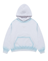 25FW LINE HAND SPRAY HOODIE WHITE