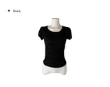 Natin Tencel Puff Shirring Short Sleeve T-shirt