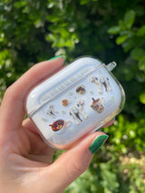 [baby lamb and hot teas in annak airpods clear case]