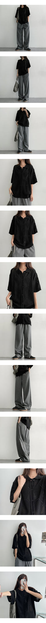 Sit Stripe Banding Pants