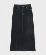 [MADE] Seville SET - Denim Long Skirt