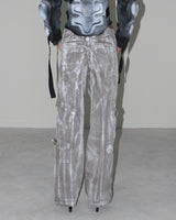 HAKUJIN "WHITE DUST" COTTON CARGO PANTS COZY FIT (1OF1 UNRELEASED)