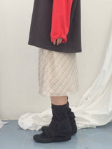 Shea Checkered A-skirt
