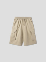 Round cargo burmuda pants 2color