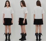 ロゴピケポロシャツ [WHITE]