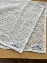 Cross-stitch pattern kitchen cloth