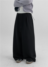 [MADE] Dkyden Oversized-Fit Banded Waist Pants