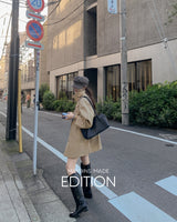【MADE】Half trench coat