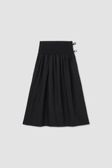 Smocking Skirt / Black
