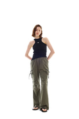 BREEZE BOOTSCUT PANTS / KHAKI