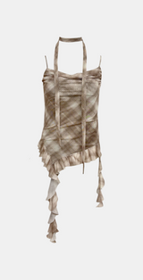 Kenny Frill Checkered Blouse